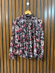 Chest 17  Length 25  Fabric Chiffon Western Branded Women’s Full Sleeve Top Women’s Clothing