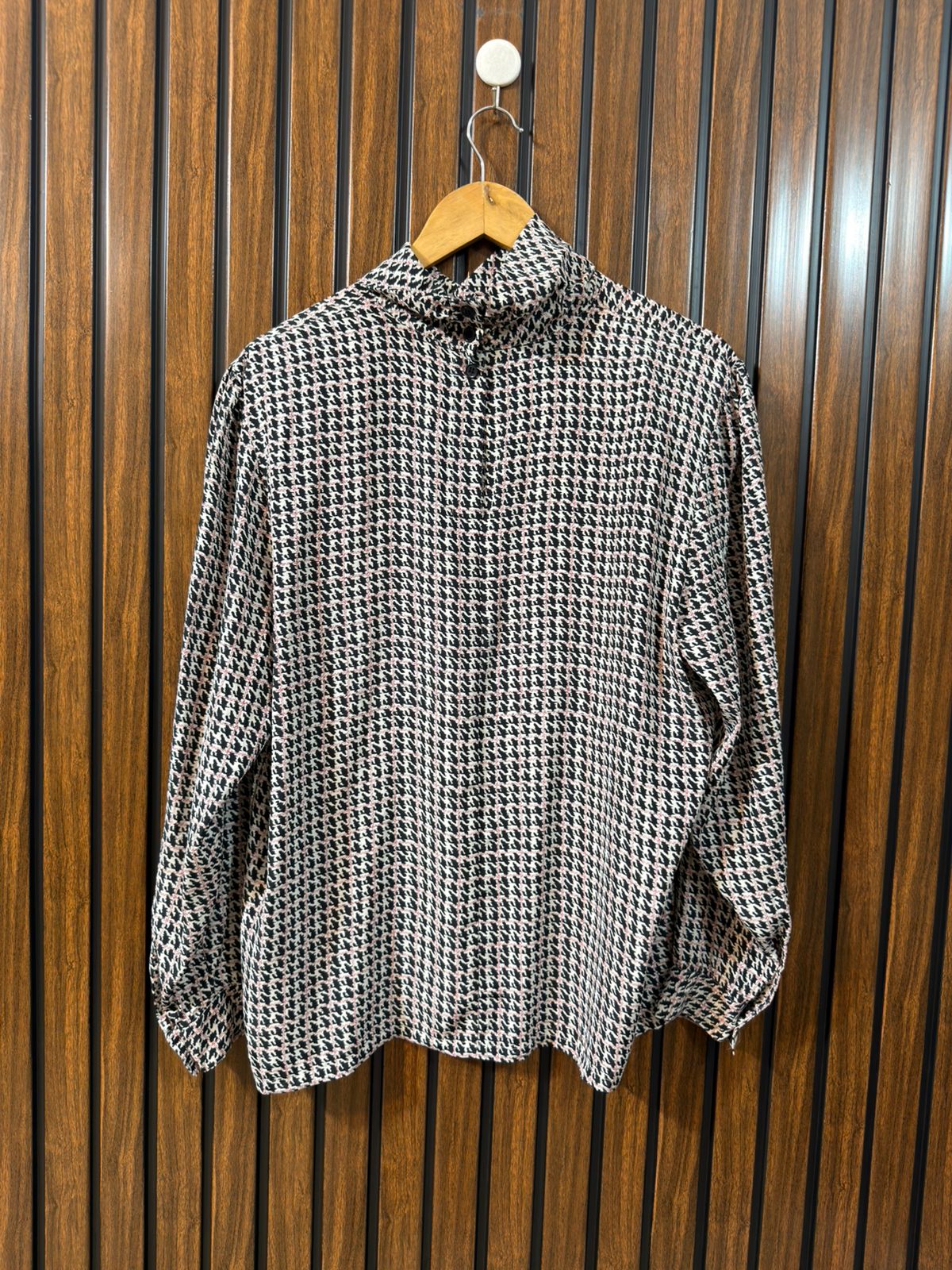 Chest 22  Length 26  Fabric Silk Western Branded Women’s Full Sleeve Top Daily Wear