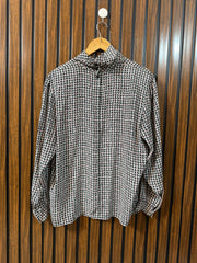 Chest 22  Length 26  Fabric Silk Western Branded Women’s Full Sleeve Top Daily Wear