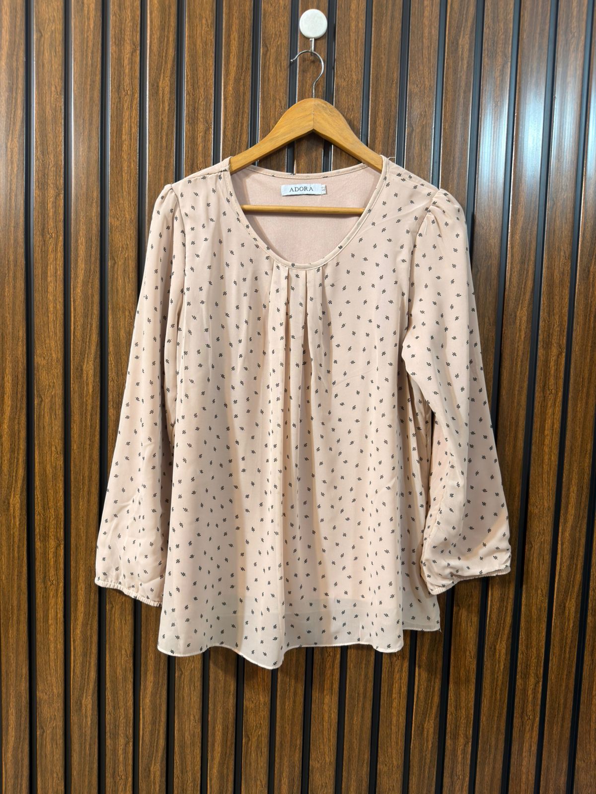 Chest 19  Length 27  Fabric Chiffon Western Branded Women’s Full Sleeve Top Collection