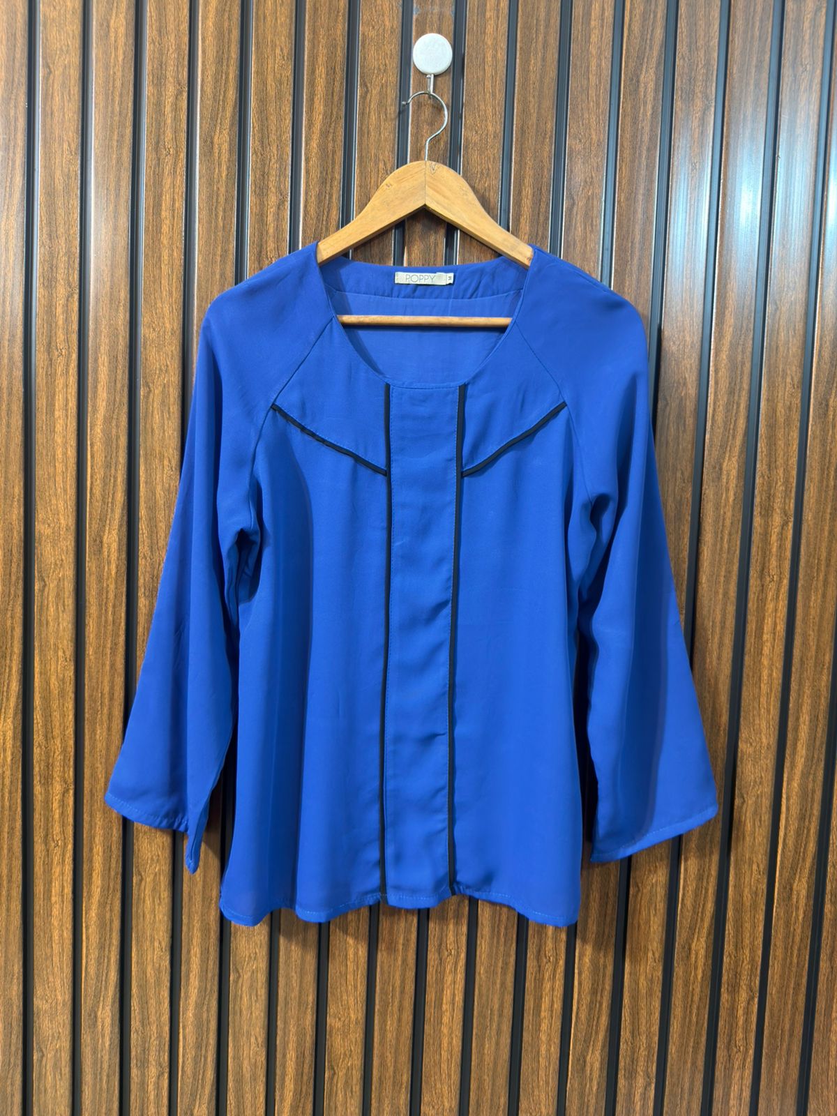 Chest 18  Length 25  Fabric Chiffon Western Branded Women’s Full Sleeve Top