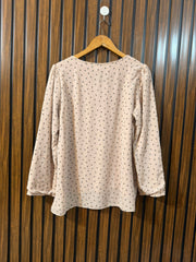 Chest 19  Length 27  Fabric Chiffon Western Branded Women’s Full Sleeve Top Collection