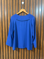 Chest 18  Length 25  Fabric Chiffon Western Branded Women’s Full Sleeve Top