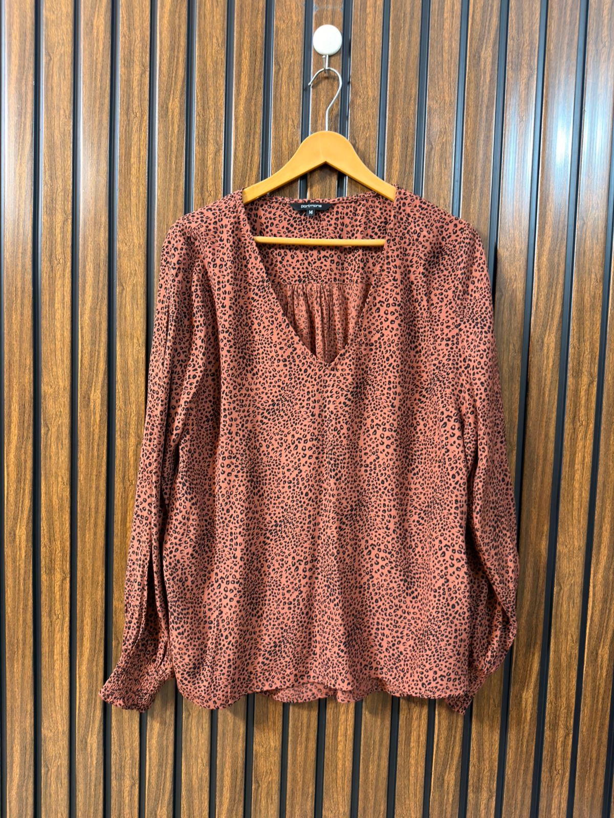 Chest 22  Length 27  Fabric Georgette Western Branded Women’s Full Sleeve Top Latest Range