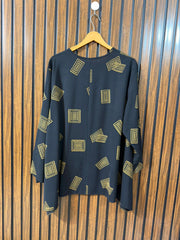 Chest 24  Length 29  Fabric Silk Western Branded Women’s Full Sleeve Top New Range