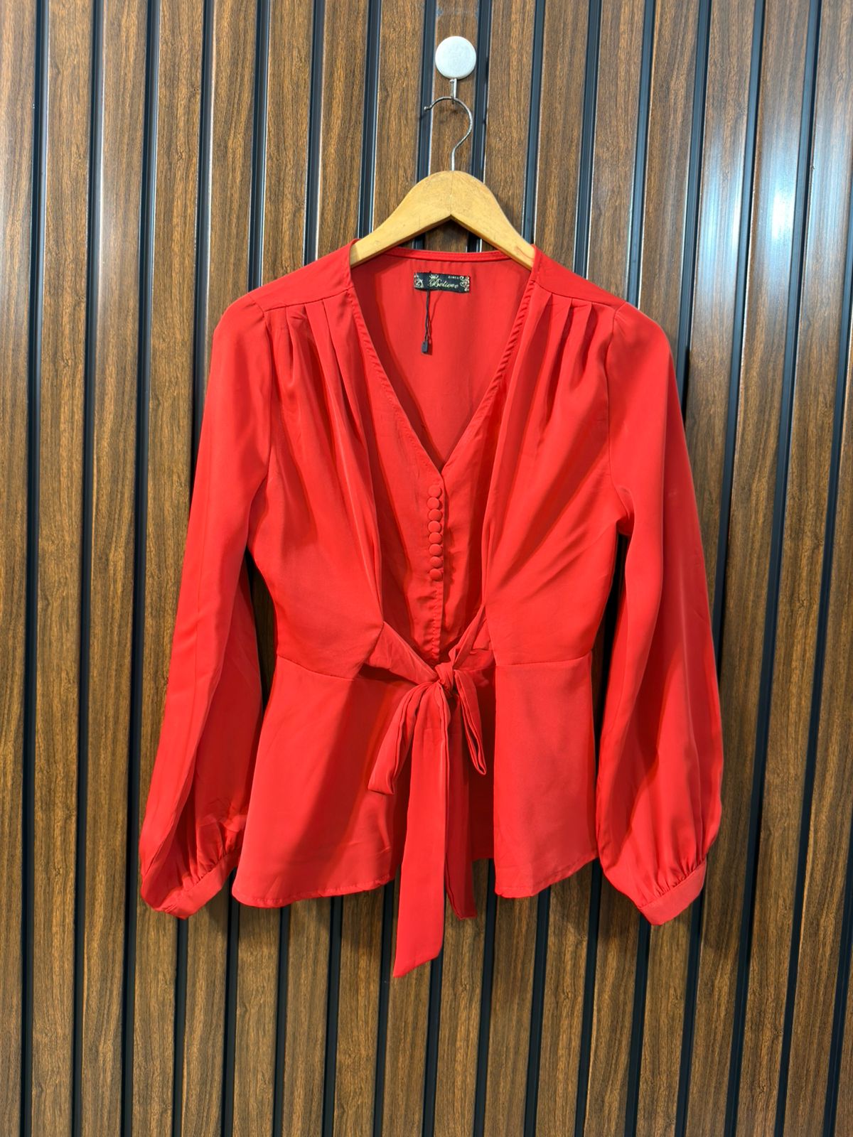 Chest 18  Length 24  Fabric Silk Western Branded Women’s Full Sleeve Top Online