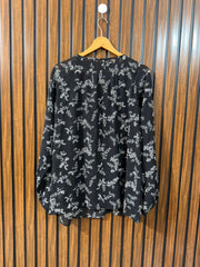 Chest 24  Length 27  Fabric Chiffon Western Branded Women’s Full Sleeve Top Wear