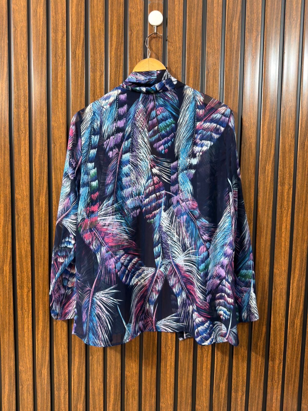 Chest Medium  Length 26  Fabric Chiffon Western Branded Women’s Full Sleeve Shrug Clothing Range