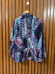 Chest Medium  Length 26  Fabric Chiffon Western Branded Women’s Full Sleeve Shrug Clothing Range