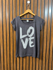 Chest 19   Length 25 Western Ladies T Shirt