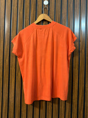 Chest 23   Length 24 Womens Simple T Shirt