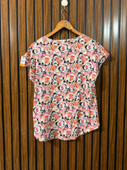 Chest 21  Baggy style  Length 23 to 25 Branded Womens Western T Shirt