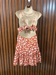Chest 17  Lenght 33  Fabric Silk Western Women’s Stylish Mini Dress