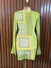 Chest 18  Lenght 30  Fabric net Western Branded Mini Dress for Women