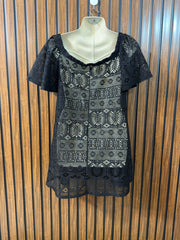 Chest 18  Lenght 29  Fabric Net Premium Western Women’s Mini Dress