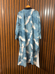 Chest large  Lenght 48  Fabric silk Western Womens Long Top Collection