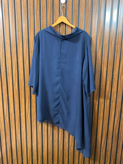 Chest 26  Lenght 37 to 44  Fabric Chiffon Branded Long Top for Women