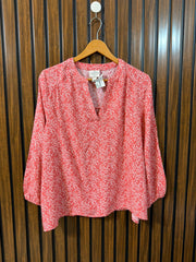 Chest 20  Lenght 24  Fabric Cotton Western Ladies Full Sleeve Top