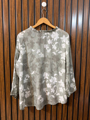 Chest 23  Lenght 27  Fabric georgette Western Branded Women’s Full Sleeve Top