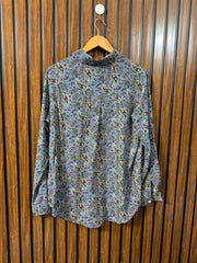 Chest 21  Lenght 27 to 29  Fabric linen Women’s Full Sleeve Western Top