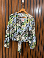 Chest 17  Lenght 20  Fabric Linen Branded Women’s Western Full Sleeve Top