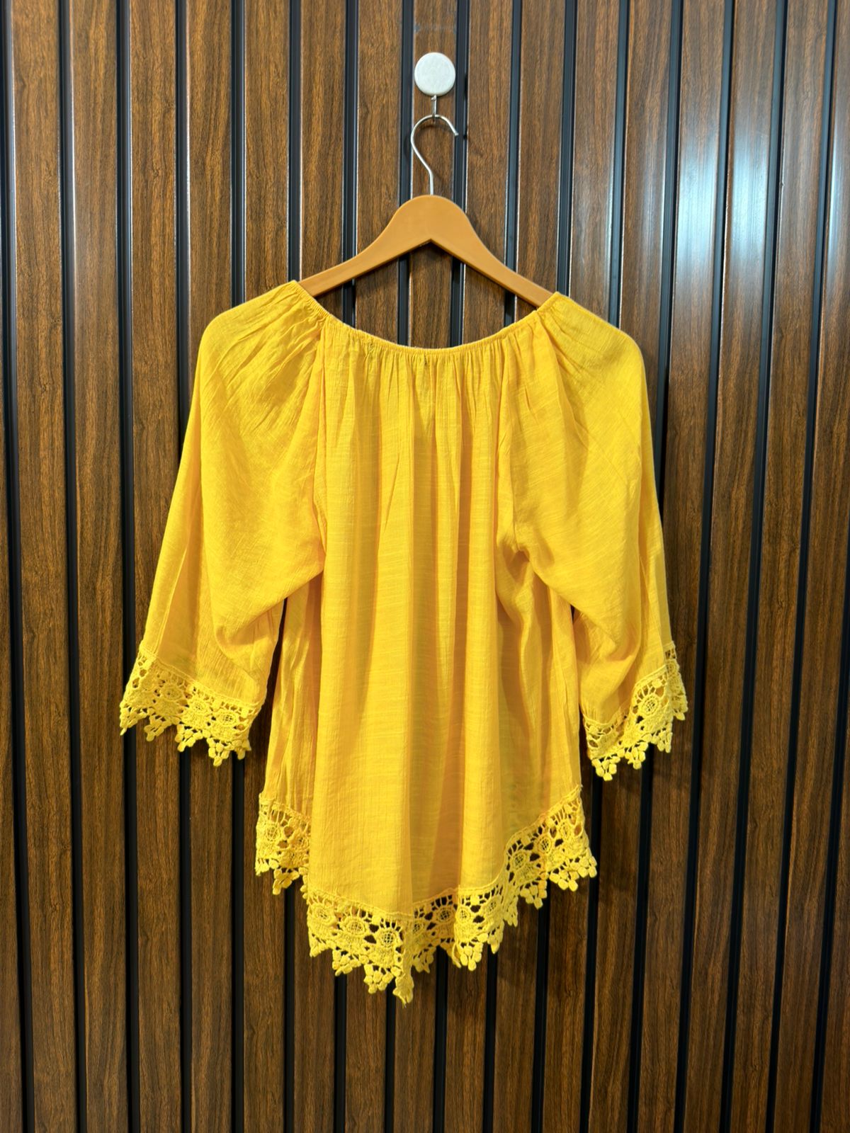 Chest 21  Lenght 26  Fabric Cotton Silk Women’s Western Branded Full Sleeve Top