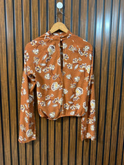 Chest 18  Lenght 22  Fabric Rayon Ladies Western Full Sleeve Top