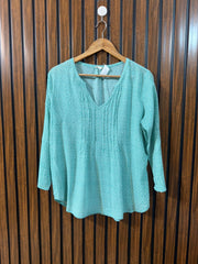 Chest 21  Lenght 26  Fabric Cotton Ladies Branded Western Full Sleeve Wear