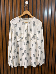 Chest 22  Lenght 28  Fabric linen Western Ladies Branded Full Sleeve Wear