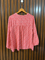 Chest 20  Lenght 24  Fabric Cotton Western Ladies Full Sleeve Top