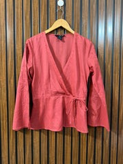 Chest 19  Lenght 24  Fabric Cotton Branded Ladies Full Sleeve Top