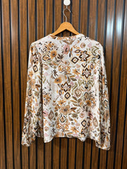 Chest 23  Lenght 26  Fabric Rayon Women’s Full Sleeve Branded Wear