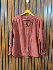 Chest 20  Lenght 25  Fabric Linen Women’s Branded Western Full Sleeve Wear
