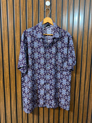 Chest 22  Lenght 30  Fabric Linen Women's Smart Half Sleeve Top