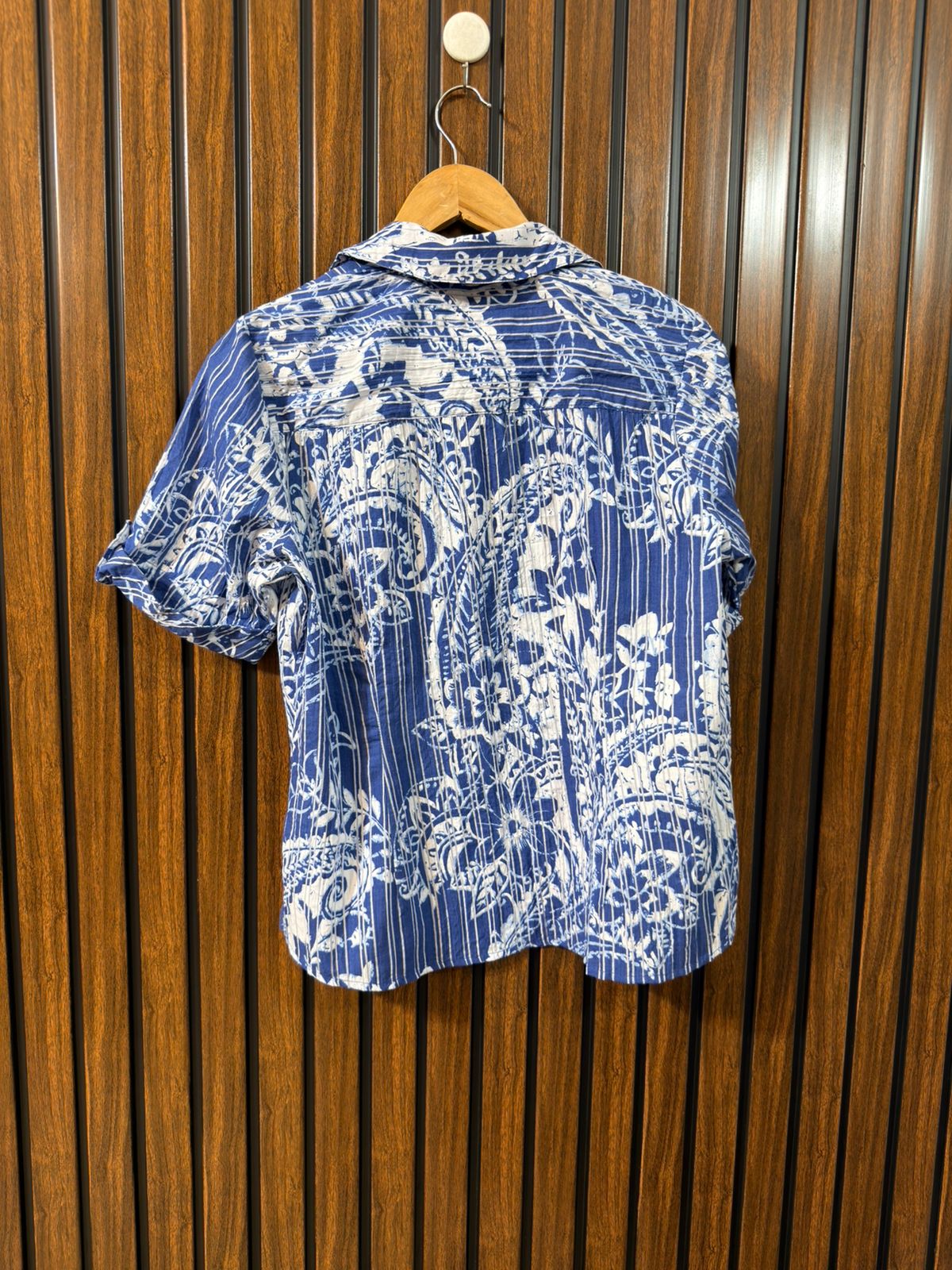 Chest 22  Lenght 24  Fabric Cotton Women's Casual Half Sleeve Top