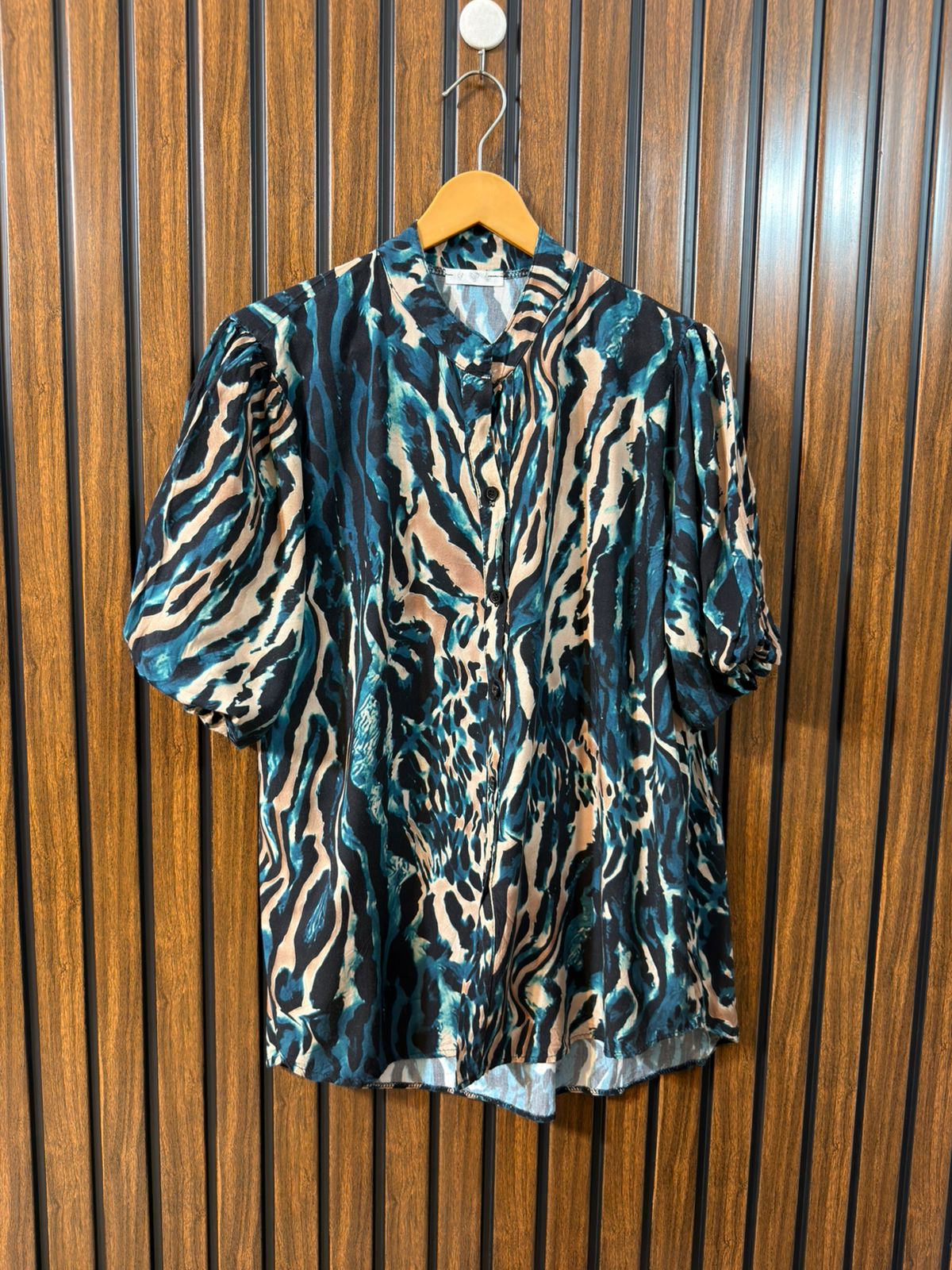 Chest 23  Lenght 28  Fabric linen Women's Trendy Half Sleeve Top