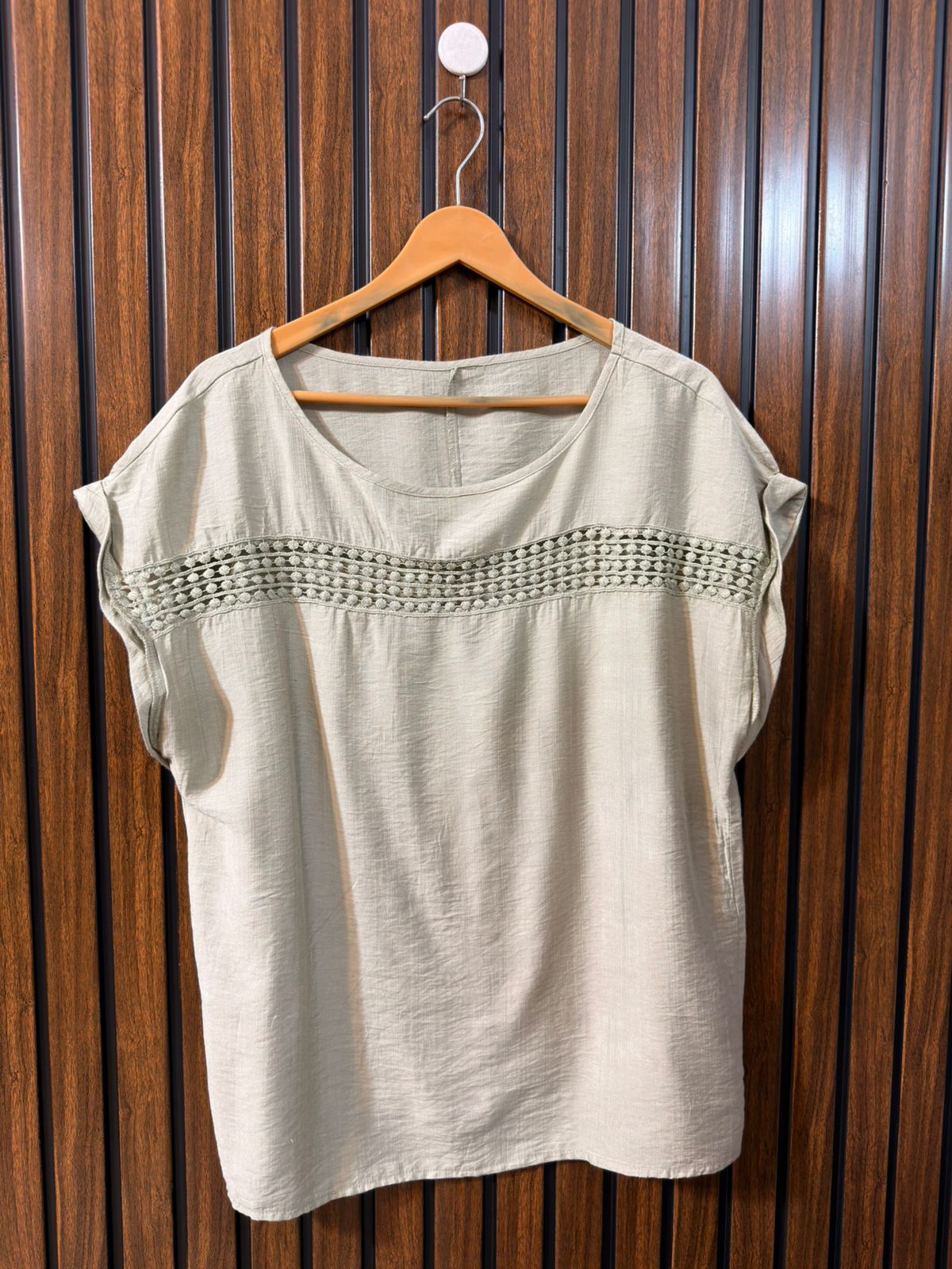 Chest 22  Lenght 26  Fabric georgette Branded Women's Half Sleeve Top