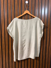 Chest 22  Lenght 26  Fabric georgette Branded Women's Half Sleeve Top