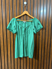 Chest 18  Lenght 24  Fabric Cotton Women's Regular Half Sleeve Top