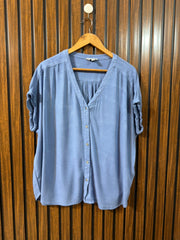 Chest Large Baggy Style  Lenght 27  Fabric Rayon Western Branded Women's Half Sleeve Top