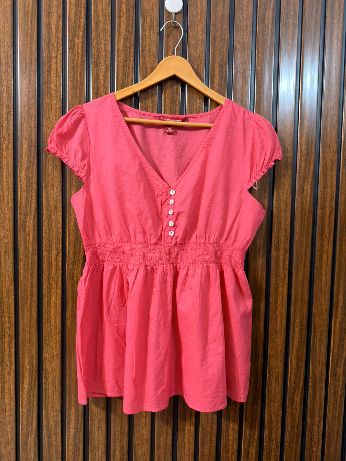 Chest 21   Lenght 26  Fabric Cotton Women's Classic Half Sleeve Top
