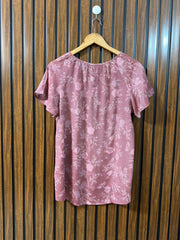 Chest 20  Lenght 26 to 28  Fabric georgette Women's New Arrival Half Sleeve Top