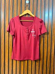 Chest 21  Lenght 22 Western Women’s Modern T Shirt
