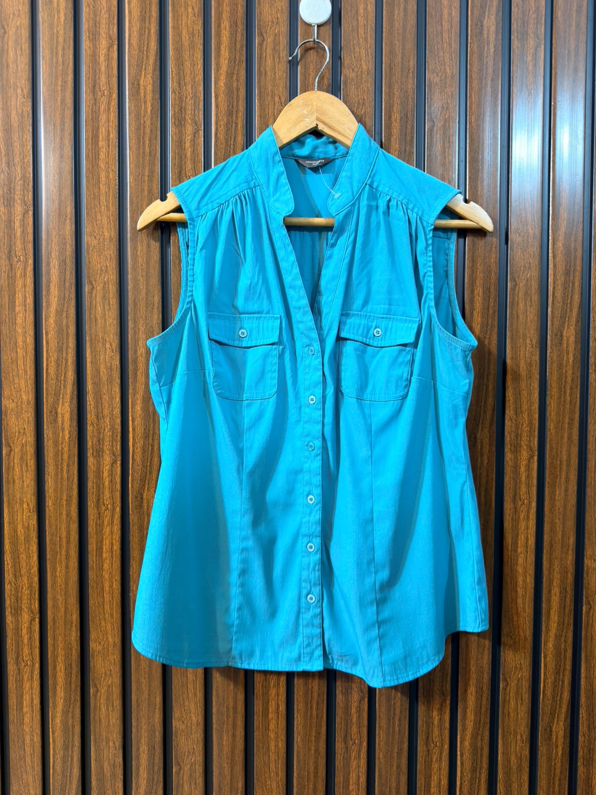 Chest 22  Lenght 24  Fabric cotton silk Women's Sleeveless Top Series