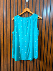Chest 21  Lenght 28  Fabric linen Western Branded Women's Sleeveless Collection