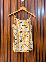 Chest 17  Lenght 24  Fabric linen Women's Sleeveless Top Selection
