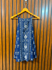 Chest 19  Lenght 26  Fabric linen Western Sleeveless Top for Women
