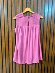 Chest 20  Lenght 26 to 29  Fabric linen Western Women's Summer Top