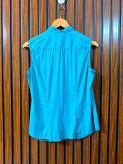 Chest 22  Lenght 24  Fabric cotton silk Women's Sleeveless Top Series