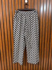 Waist 34  Length 37  Fabric Cotton Silk Women’s Elegant Trouser